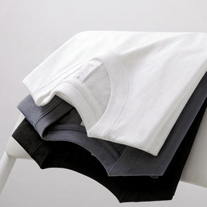 เสื้อยืดผู้หญิงแบบเรียบ เสื้อยืดโอเวอร์ไซส์ขายส่ง เสื้อยืดเปล่าแบบยูนิเซ็กซ์ เสื้อยืดผ้าฝ้ายเปล่าสำหรับพิมพ์ลาย เสื้อยืดผู้หญิง - Product Image 3