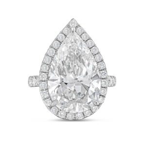 2 CT Lab Grown <b>Emerald</b> Cut Moissanite Halo Engagement <b>Ring</b> 925 <b>Silver</b> Rhodium Plated Party & Gift Jewelry - Product Image 2