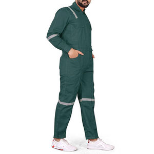 Professional Construction Dangri Cover All Workwear Safety Uniform Breathable Cotton One Piece <b>Painter</b> <b>Overall</b> Reflective - Product Image 4