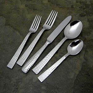 Incroyable ensemble de couverts en plaqué argent avec un nouveau design de poignée unique ustensiles de luxe en acier inoxydable - Product Image 1