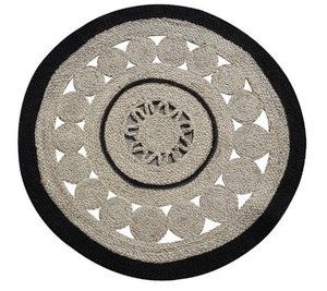 Tapis et carpettes tissés de haute qualité en matériaux naturels (herbe de mer, jacinthe d'eau, jute) pour les intérieurs de salon et de chambre. - Product Image 4