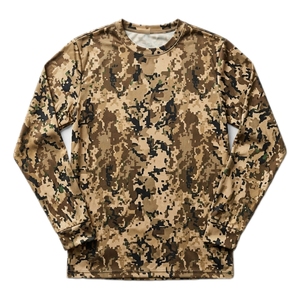 T-shirt tactique à manches longues en toile à séchage rapide pour l'été, à motifs floraux, unisexe, pour la chasse et la pêche - Product Image 3