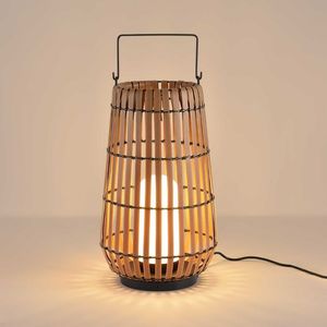 Woven Handmade Outdoor Modern <b>Bamboo</b> <b>Lantern</b> Durable Vintage Natural Material Perfect for Home Garden Hotel Decoration - Product Image 1