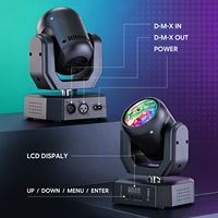 U`King 30W Mini LED Moving Head Lichter DJ Party Beleuchtung LED Magic Ball Strahleffekt Bühnenlicht mit Fernbedienung