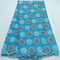 Tissu de dentelle africaine premium, tissu de dentelle suisse en voile, tissu brodé, tissu de dentelle filet pour robe de mariée Aso Ebi, caftan, acheteur professionnel