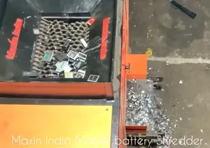 Most Selling E-waste Shredder Automatic Mobile Phone <b>Batteries</b> Shredder Machine 300 - 500 Kg's/Hr Capacity for Export Sale - Product Image 2