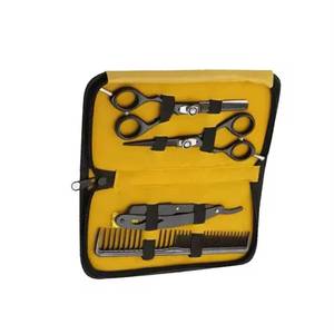 Morje Surgical – Kit professionnel de ciseaux à effiler les cheveux avec peignes, lames et poignées en acier inoxydable, pour droitiers, 28 - Product Image 2
