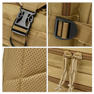 Mochilas Tácticas Resistentes con Asa, Impermeables, de Lona de Alta Calidad, con Compartimento Interior, Riñonera Táctica, Hechas en Pakistán - Product Image 2