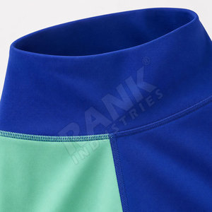 Shorts Deportivos de Yoga para Mujer, de Tela Suave, Color Sólido, Cintura Alta, para Entrenamiento y Jogging - Product Image 5