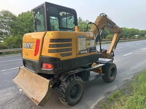 รถขุดล้อยาง Sany Sy65W เครื่องขุดขนาดเล็ก เหมาะสำหรับงานโครงการในเมือง การบำรุงรักษาถนน และงานขุดที่ต้องการความแม่นยำ - Product Image 5