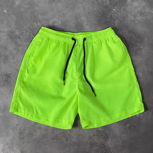 Shorts de sport d'été personnalisés avec logo, imprimés et brodés, en polyester/nylon, pour la gym et l'entraînement – Fournisseur fabricant - Product Image 2