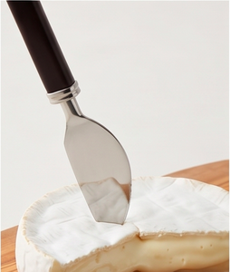 Stainless Steel <b>Cheese</b> <b>Knife</b> <b>Set</b> Of 3 With Black Leather Handles Durable Cutlery For <b>Cheese</b> Serving Use And Hotel Use - Product Image 6