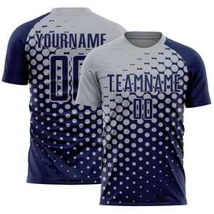 Factory Direct Selling Sublimated Soccer Jersey Set Breathable Short Sleeve Sporty Style Soccer Uniform For Unisex - Product Image 5