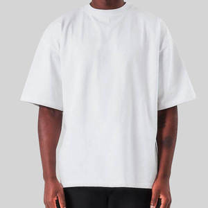เสื้อยืดโอเวอร์ไซส์ผ้าฝ้ายคุณภาพทนทาน 100% แฟชั่นใหม่สำหรับผู้ชาย แขนสั้นใส่สบายในฤดูร้อน  รับสั่งทำไซส์ตามต้องการ ลายตัวอักษร - Product Image 6
