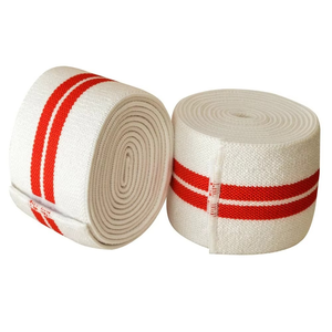 Bandes de genou respirantes de haute qualité, couleur unie, pour la musculation, le powerlifting et l'haltérophilie, entraînement de musculation, bodybuilding - Product Image 3