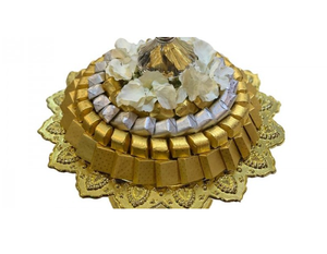 Magnifique plateau à chocolats en laiton, prix direct usine, pour fêtes et mariages, vaisselle décorative, plateau organisateur de chocolats en laiton - Product Image 6