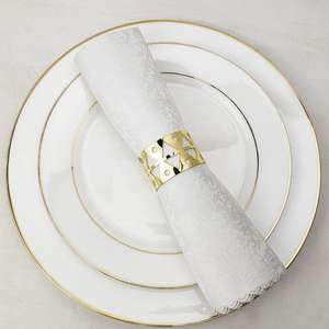 Anillos para Servilletas de Mesa Elegantes, Accesorios Decorativos con Estilo para Fiestas, Hoteles y Uso Doméstico - Product Image 2