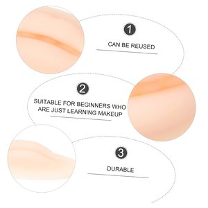 3D Realistic Open Mouth Silicone Lip Practice Skin Reusable PMU Tattoo <b>Training</b> Model - Product Image 6