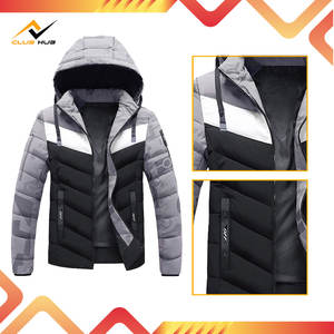 Chaqueta Acolchada para Hombre, Impermeable, Resistente al Viento, con Cierre, para Invierno, Ecológica, Antibacteriana, con Logotipo Frontal - Product Image 6