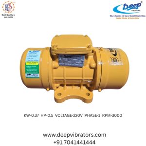 Moteur vibrateur électrique triphasé asynchrone compact TEFC à montage sur pied, 0,03 à 5,8 kW, cadre 110 mm, 110 V-690 V, machine de puissance - Product Image 1