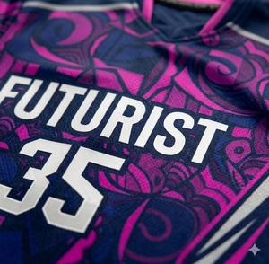 ชุดฟุตบอลแบบกำหนดเอง ชุดฟุตบอลแบบแห้งเร็วพิมพ์ลายแบบ Sublimation ชุดทีม OEM ชุดฝึกซ้อมสโมสรแบบส่วนตัว ผลิตโดย RexFit - Product Image 2