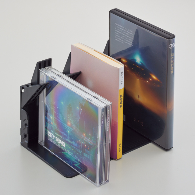FirmBookEnd Japanese Design Desk Storage Organizer Standard Size Connectable Foldable Extendable Bookend Magazine CD Holder