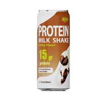 Meilleure qualité 320ml peut protéines lait frappé fraise aromatisé boissons gazeuses pour adultes enfants en gros bas quantité minimale de commande échantillons gratuits