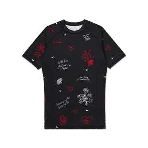 เสื้อรัดกล้ามเนื้อ MMA แบบสั่งทำพิเศษ ผ้าซับลิเมชั่น แห้งเร็ว ยืดหยุ่นได้ เหมาะสำหรับกีฬาต่อสู้แบบไม่ใช้ยูนิฟอร์ม บราซิลเลียนยิวยิตสู และกีฬาอื่นๆ - Product Image 4