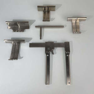 ชุดเครื่องมือดึงโครงกระดูก CODMAN Crank Frame Retractor สแตนเลสสตีล สำหรับศัลยกรรมกระดูกและประสาทศาสตร์ แบบใช้มือ ยี่ห้อ Dentavex - Product Image 6