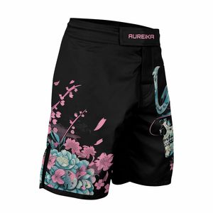 Shorts MMA pour hommes, imprimés, taille élastique, entraînement en salle de sport, kickboxing, légers, séchage rapide, colorés, haut de gamme pour hommes, arts martiaux MMA - Product Image 4
