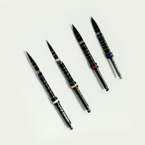 Forets de pilotage pour implants dentaires 2.0/2.5/2.8/3.2mm, outils dentaires, instruments de chirurgie osseuse avec revêtement plasma noir - Product Image 5