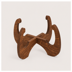 Soporte de Madera Creativo y de Calidad para Plantas, Minimalista, Decorativo para Interiores, para Sala de Estar y Oficina, Precio Accesible - Product Image 3