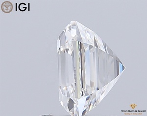 Diamante Cultivado en Laboratorio CVD de 1.00 Quilates, Claridad VS2, Color E, Corte Asscher, con Certificado IGI, para Anillo de Compromiso Solitario - Product Image 5