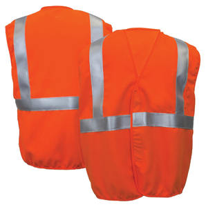 Gilet de sécurité pour le travail de nuit, équipement réfléchissant haute visibilité, tissu en maille respirant pour la sécurité et la protection, gilet pour homme - Product Image 1