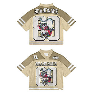 Camiseta de fútbol de malla extragrande personalizada de alta calidad, camiseta retro de fútbol, camisetas de malla para hombre, camiseta de fútbol de malla holgada - Product Image 5