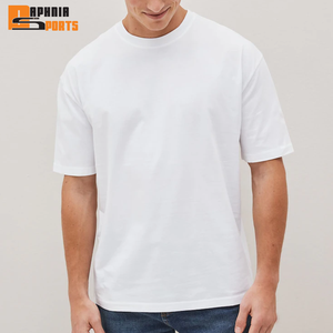 T-shirts décontractés pour hommes, sport, fitness, course à pied, 100% coton, coupe classique, col rond, manches courtes, anti-rides, avec logo personnalisé - Product Image 3