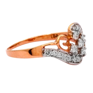 แหวนเพชรแล็บโกรว์ด์ทรงคลาสสิกสำหรับผู้หญิง ฉลองครบรอบ 14K ทองคำแท้ ทรงกลมเจียระไนบริลเลียนท์ รับรองโดย IGI & INGEMCO ขายส่ง - Product Image 3