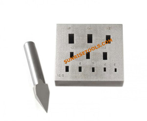 Stainless Steel Engraving Tool Set 10/K2 Irregular Shape Regular Bezel <b>Block</b> Jewelry Making Tools - Product Image 4