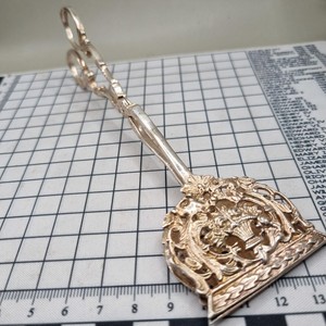 Pure Brass Pastry <b>Tong</b> Handcrafted Antique Finish <b>Serving</b> <b>Tong</b> Cake Bread Dessert Sugar Cube Kitchen Tableware Durable Product - Product Image 1