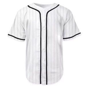Maillot de baseball personnalisé pour hommes et femmes, uniforme d'équipe sportive, tissu en maille respirant, logo brodé, vêtements de sport de haute qualité, fournisseur - Product Image 1