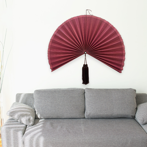 Decoración de Pared de Lujo, Ventilador de Bambú para Cabecera de Dormitorio o Sala de Estar, Ventilador de Pared de Bambú a Precio Económico, Hecho en Vietnam - Product Image 4