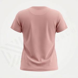Camiseta de manga corta para mujer, ropa de verano, nueva llegada, tela suave, camisetas para dama, precio al por mayor, color y estilo personalizados - Product Image 2