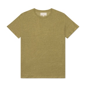 T-shirt personnalisé vierge 100 % coton tricoté respirant pour homme, manches courtes, impression de logo, graphique, grandes tailles, décontracté, fournisseur en gros - Product Image 1
