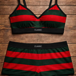 Conjunto de Bikini de Cintura Alta a la Moda para Mujer, Traje de Baño Sexy Estampado de Verano, Ropa de Playa Cómoda de 2 Piezas Hecha de Spandex/Nailon - Product Image 1