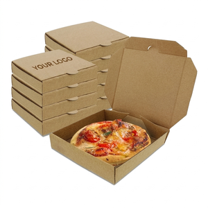 Boîtes en papier kraft jetables de qualité alimentaire pour la vente à emporter, emballages pour boulangeries et restaurants, boîtes alimentaires écologiques personnalisées imprimées - Product Image 2