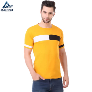 Nouveau T-shirt formel pour homme, mode estivale, manches courtes, col roulé, couleur unie, tricoté, 100% coton, coupe ample, respirant, unique - Product Image 1