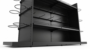 Display <b>Rack</b> Powder Coating 20kg, customizable Vertical Fashion <b>Rack</b> F5 Freestanding Various 4 Layers Adjustable, customizable - Product Image 6