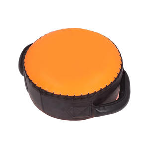 Pads de frappe ronds personnalisés de haute qualité pour la boxe, les arts martiaux et le kick, boucliers de frappe en cuir durable, bouclier de kick circulaire - Product Image 3