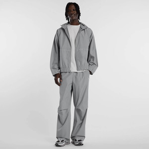 Custom Design Logo Slate <b>Grey</b> Full Zip Windbreaker Men's <b>Jackets</b> Breathable Lightweight Nylon Fabric <b>Waterproof</b> <b>Jacket</b> For Me - Product Image 3