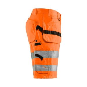 <b>Hi</b> <b>Vis</b> Working Men's Reflective Safety <b>Shorts</b> High Visibility 100% Cotton Cargo Pocket Quick Dry Construction <b>Shorts</b> For Worker - Product Image 6